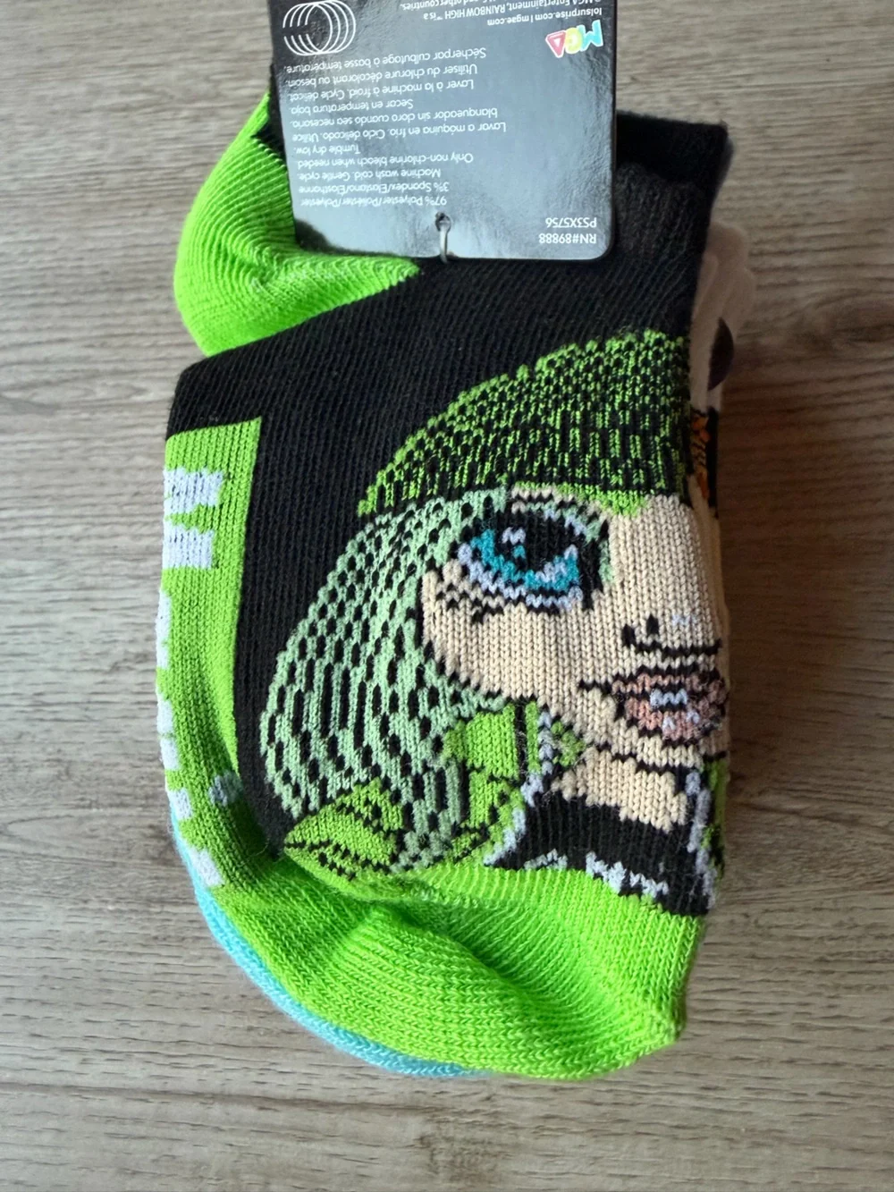 Rainbow High Girls 6 Pair No Show Ankle Socks Ages 4–10 Shoe Size 7–10 NWT